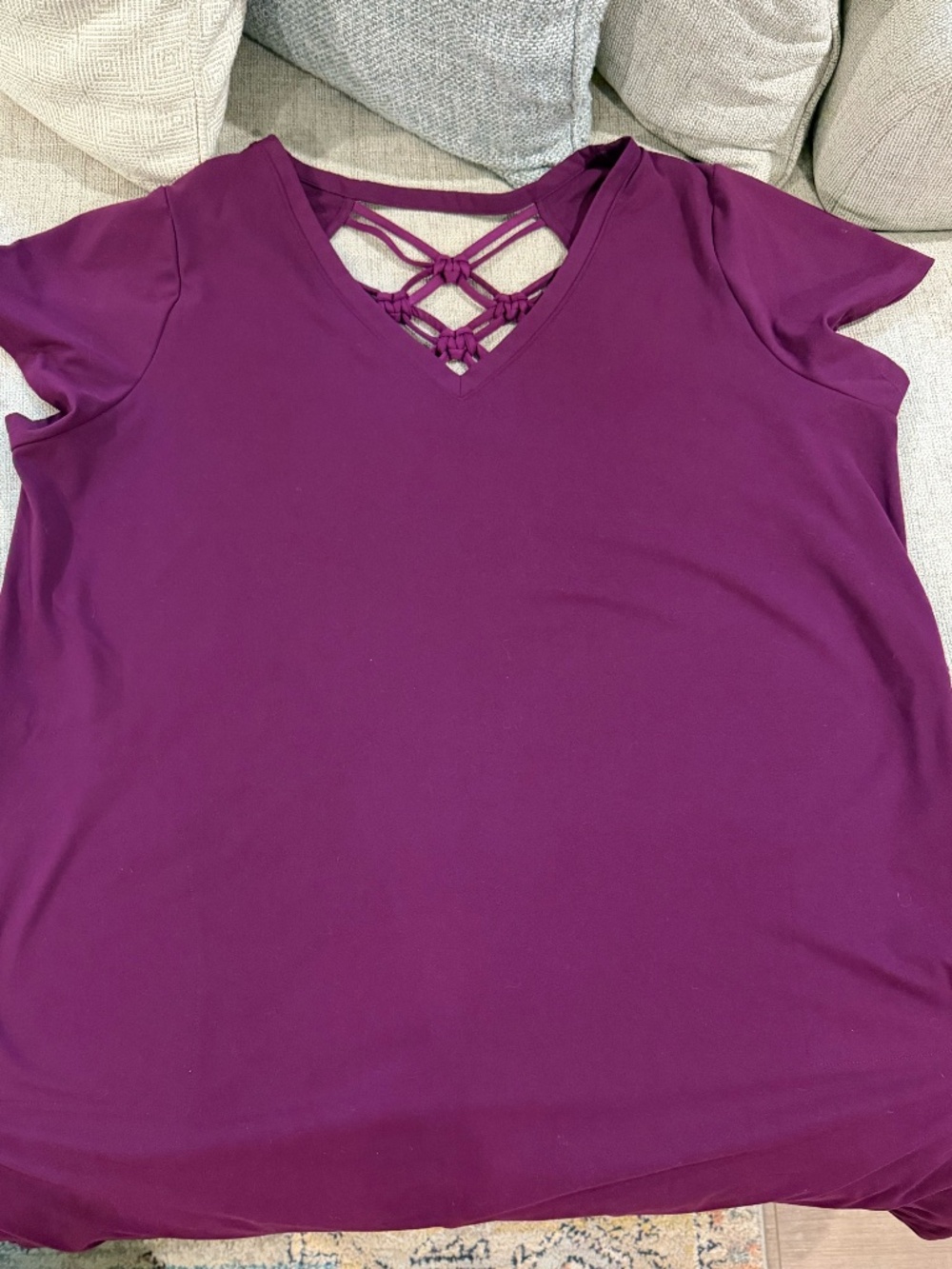 LIVI Active Macrame-Back Dress (Sz 22/24) - Picture 4 of 5